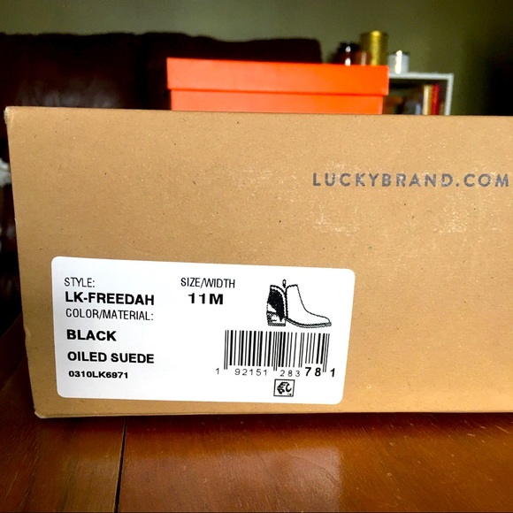 NWOT Lucky Brand Freedah Bootie - Picture 4 of 5